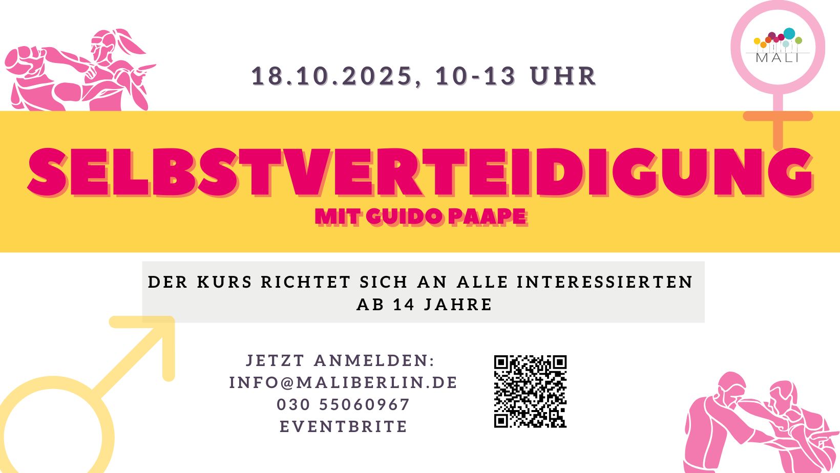 Selbstverteidigungskurs für Jugendliche