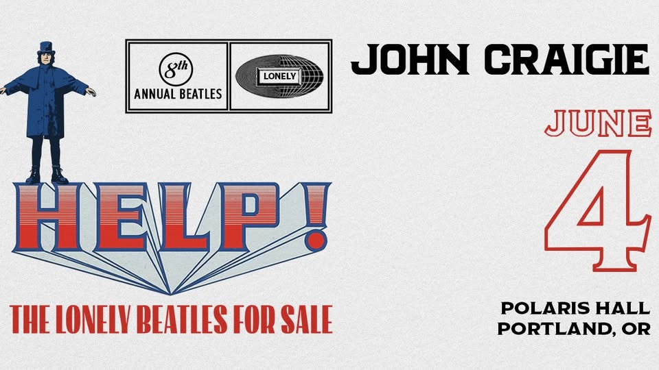 John Craigie performs "Help! The Lonely Beatles For Sale" at Polaris Hall