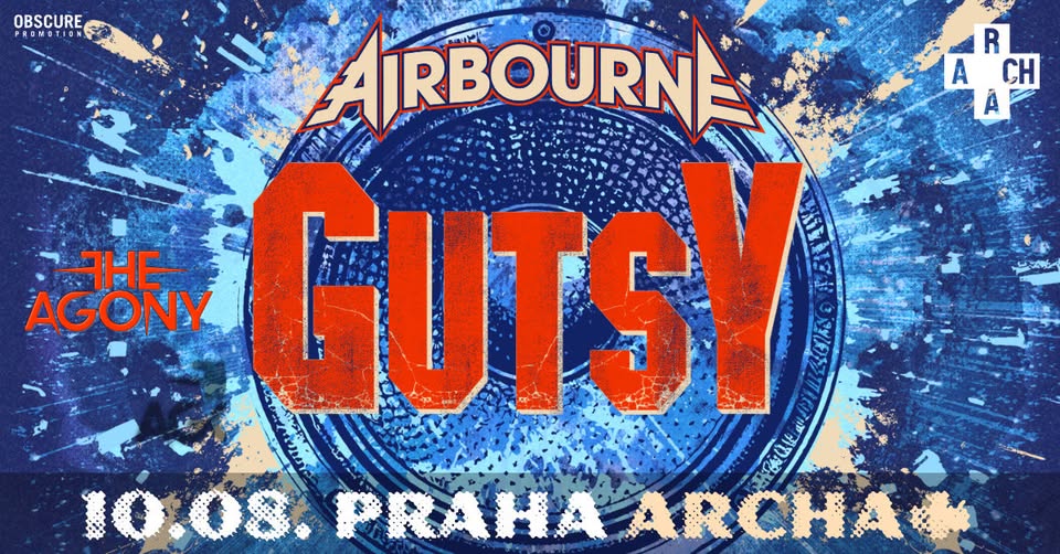 AIRBOURNE, The Agony - Praha