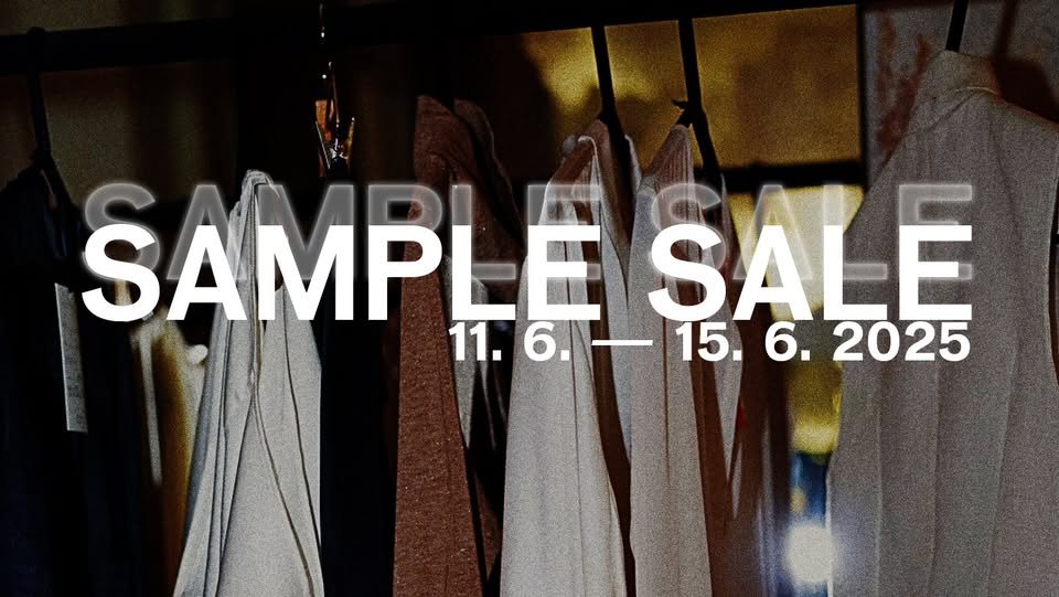 SAMPLE SALE ve SmetanaQ Showroom