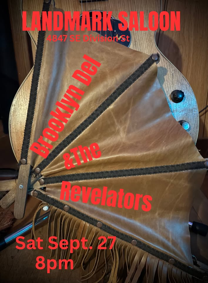 Brooklyn Del & The Revelators, live @ The Landmark Saloon