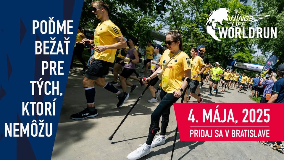 EUBA Bratislava | Wings for Life World Run 2025 - APP Run