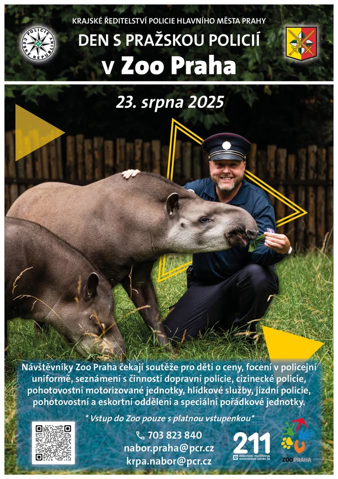 DEN S PRAŽSKOU POLICIÍ V ZOO PRAHA