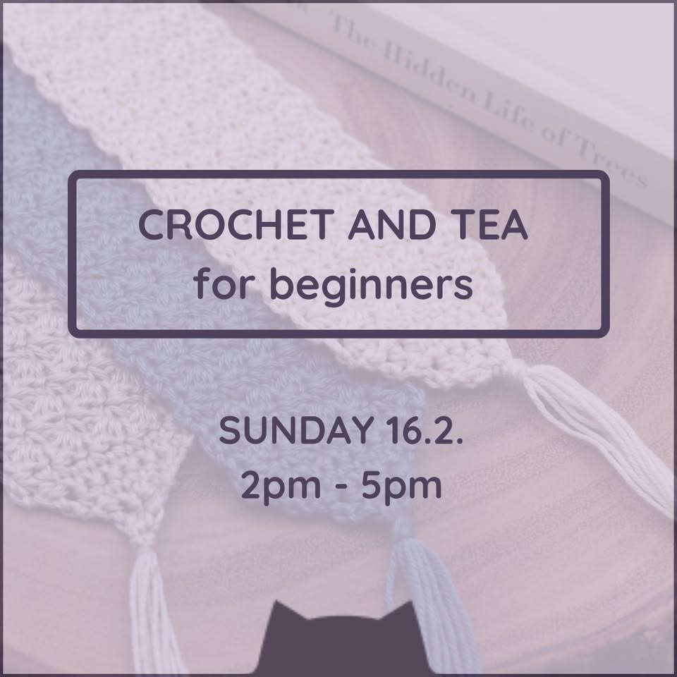 Crochet & Tea: for beginners 🧶📖