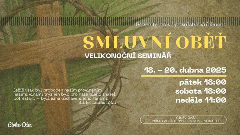 Velikonoční seminář 2025