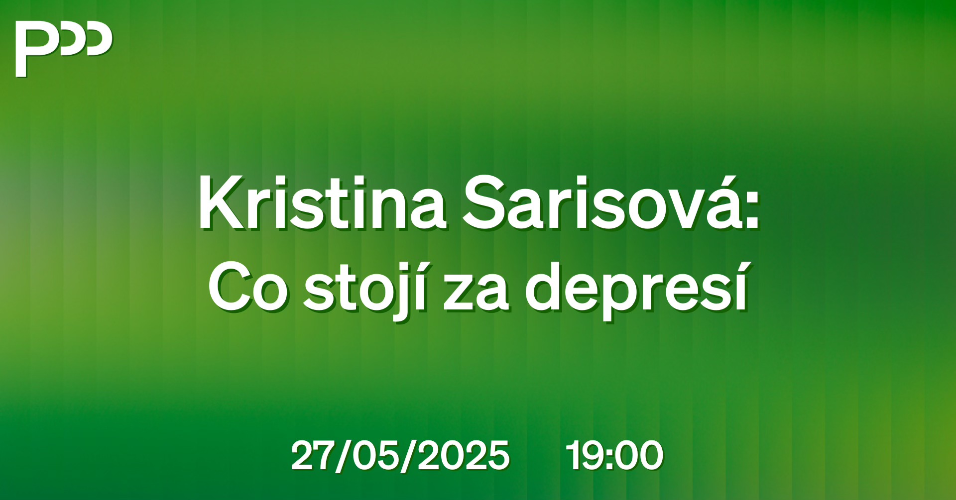 Kristina Sarisová: Co stojí za depresí