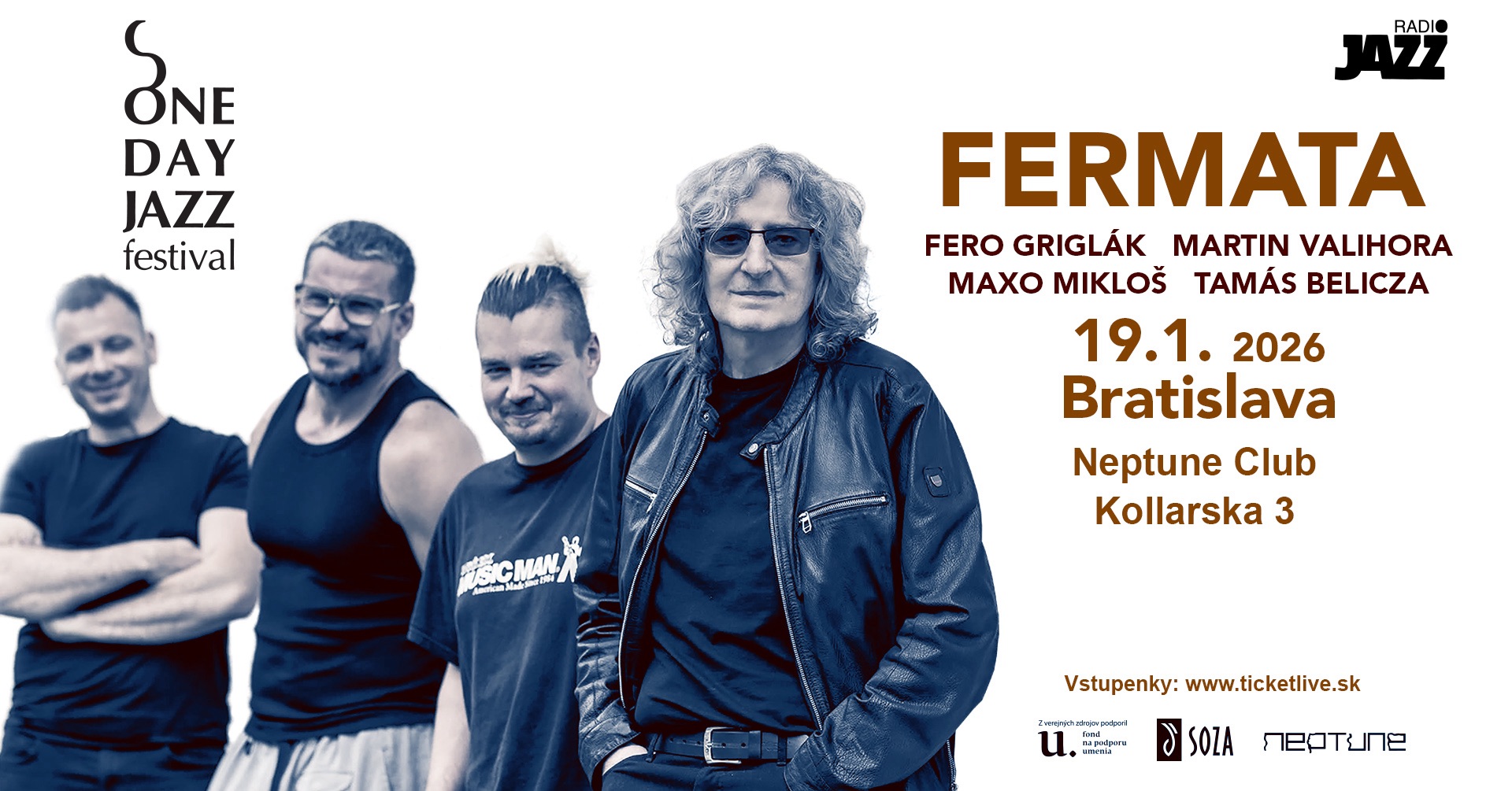 FERMATA | Neptune Club Bratislava (NOVÝ TERMÍN)