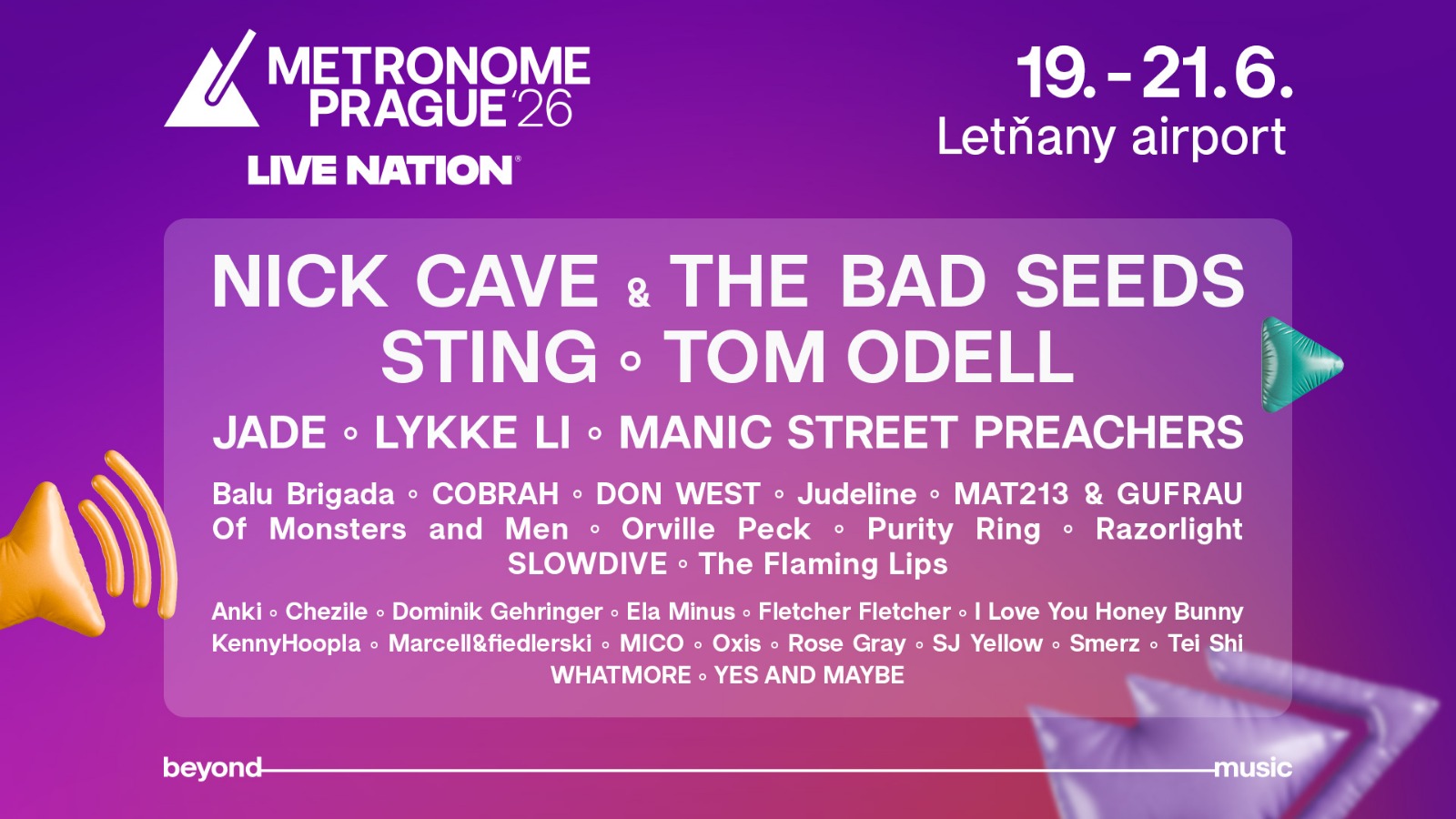 Metronome Prague 2026: Official Event