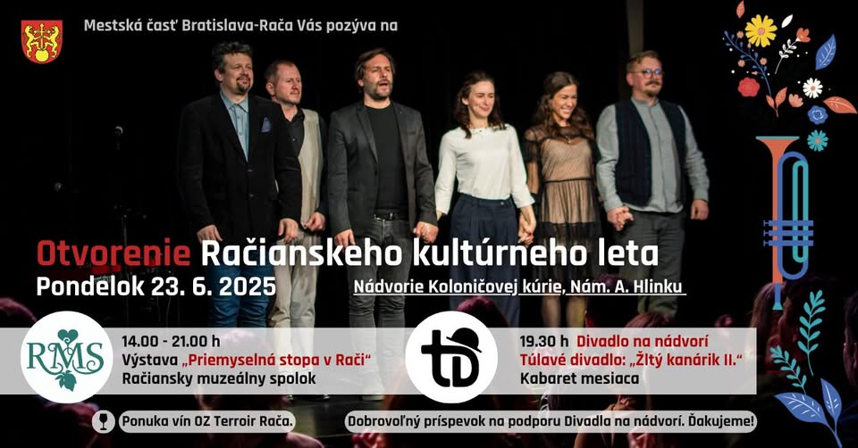 DIVADLO NA NÁDVORÍ (Otvorenie Račianskeho kultúrneho leta 2025)