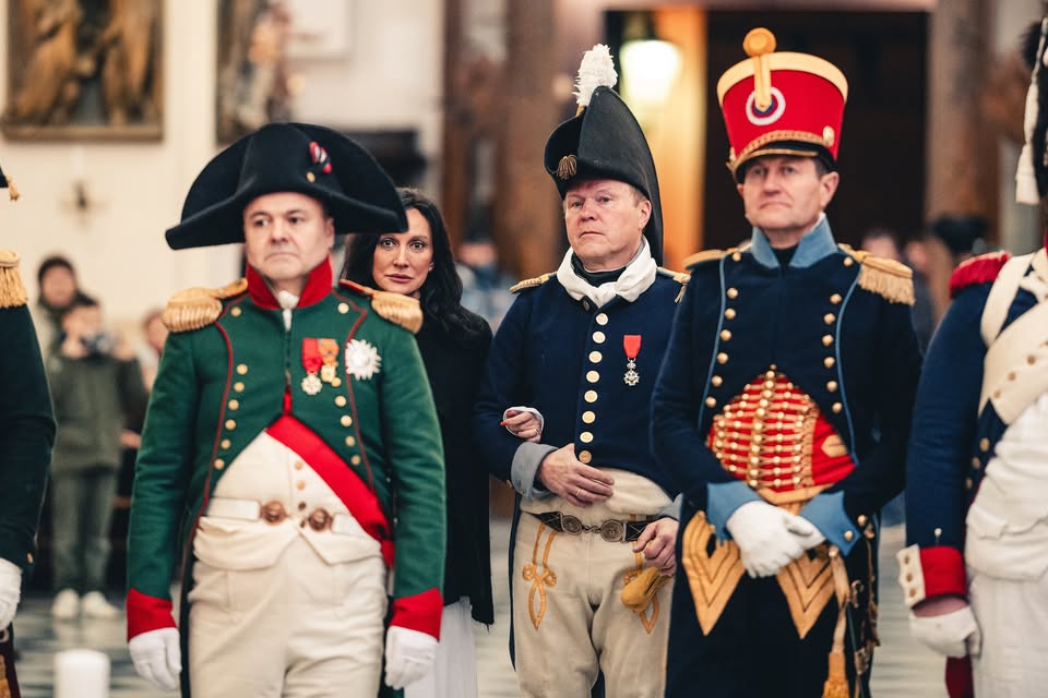 Průjezd císaře Napoleona Moravou