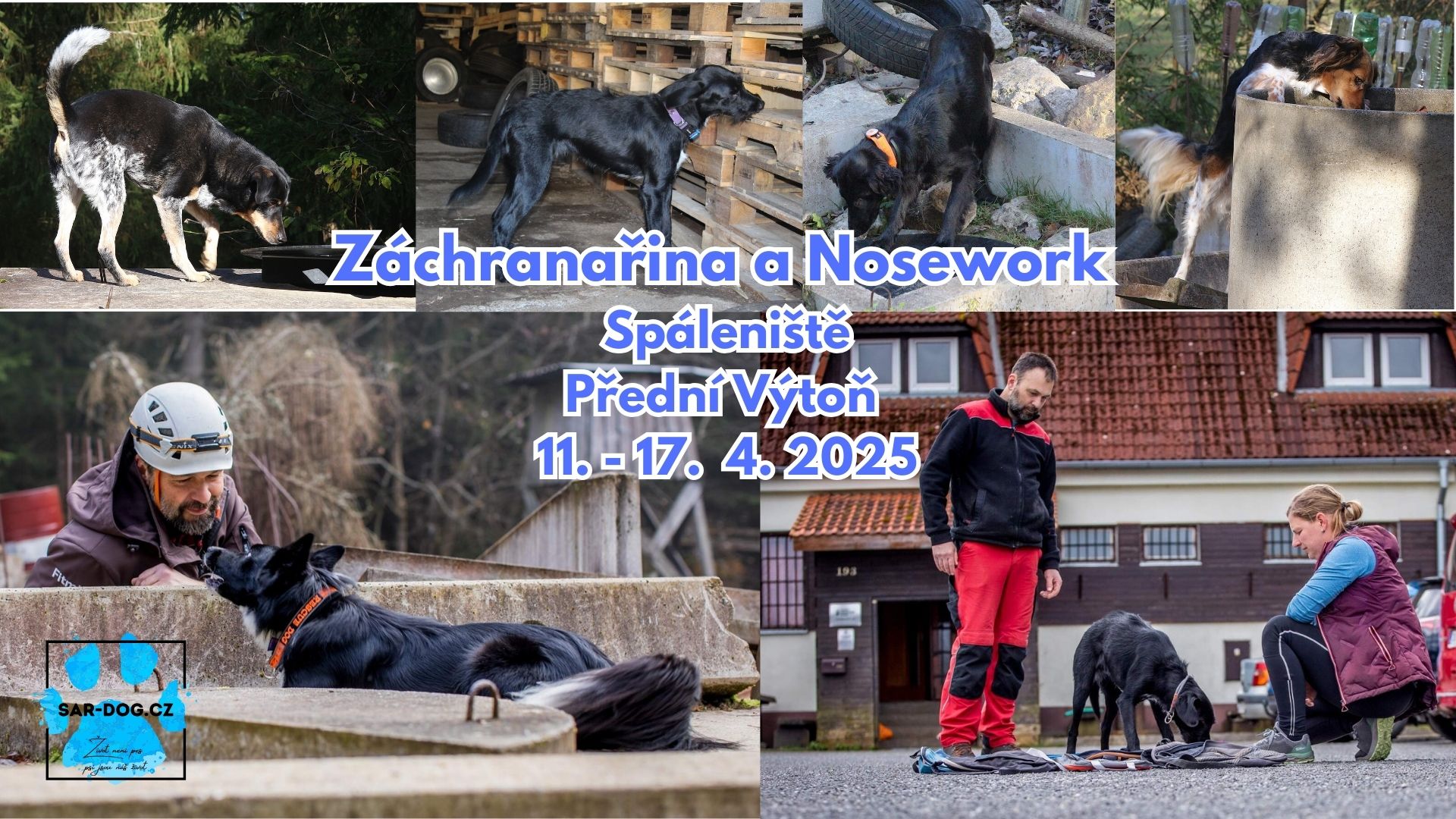 Záchranařina a nosework s Annou Malířovou u Lipna