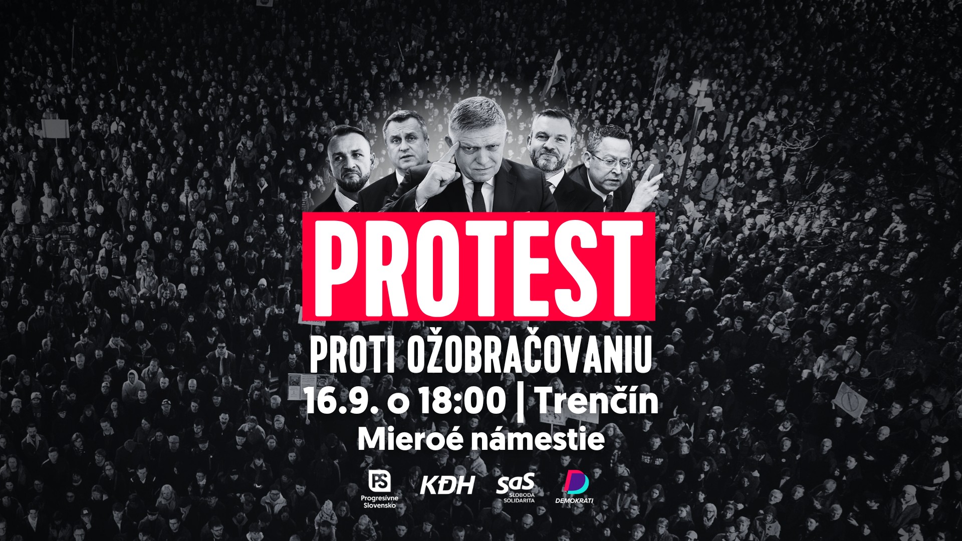 Protest proti ožobračovaniu | Trenčín