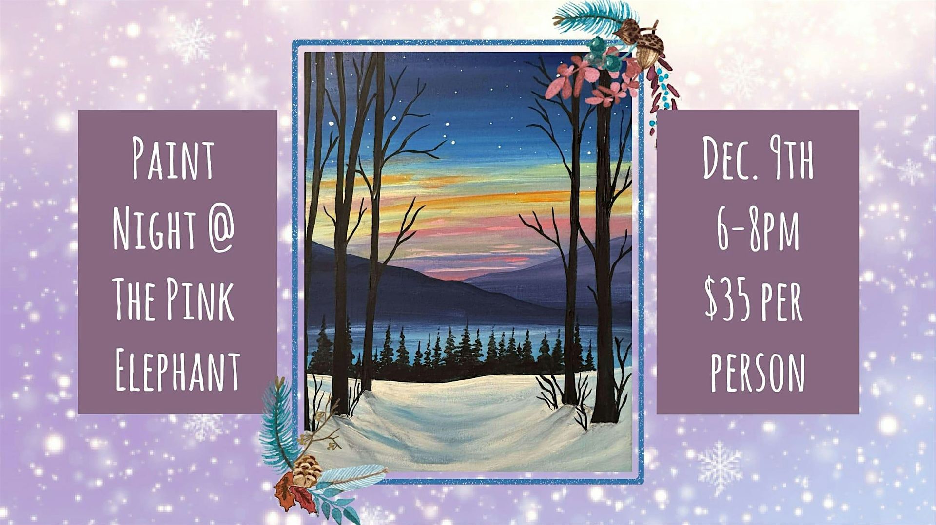 Paint Night at The Pink Elephant Tavern