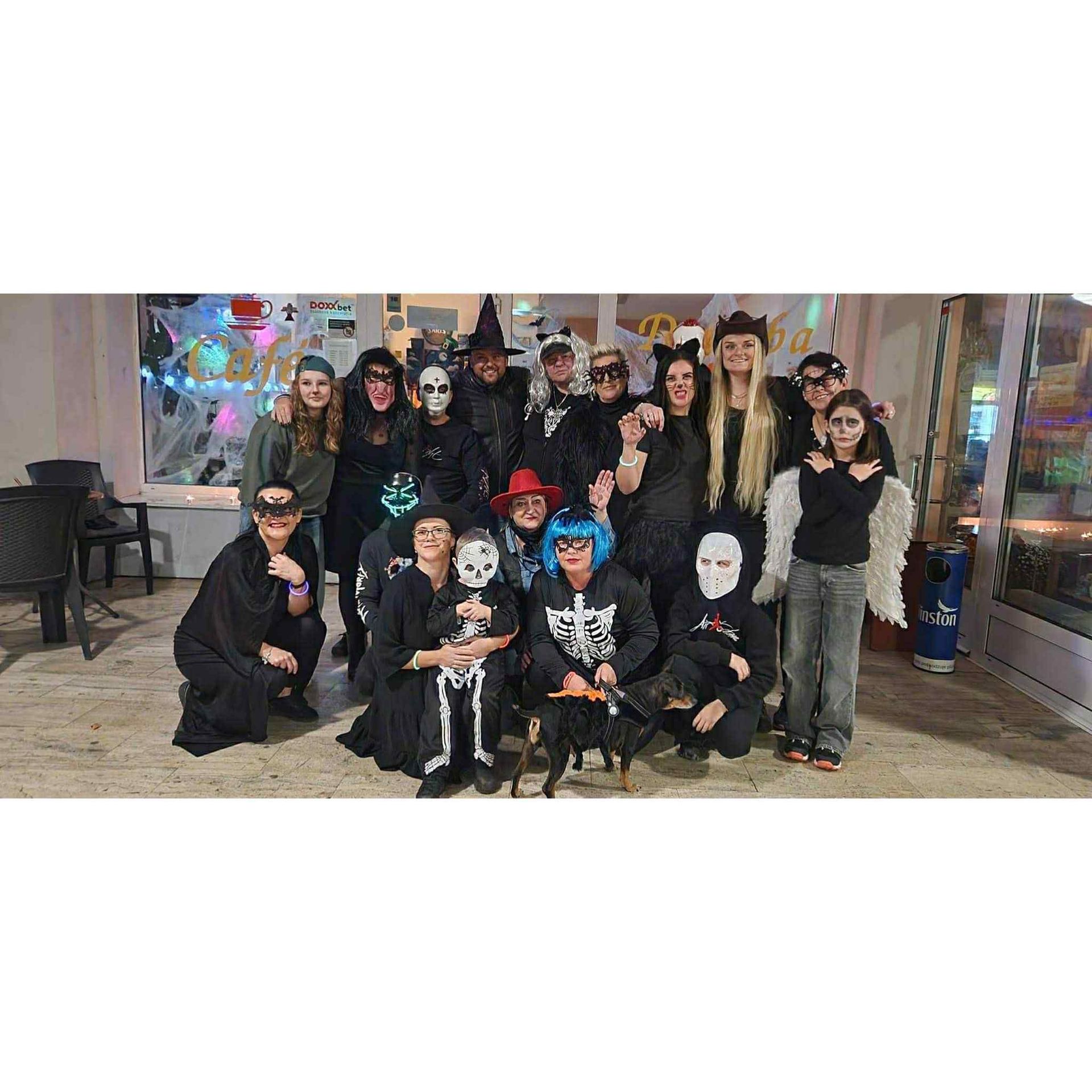 Halloween párty Cafe Družba
