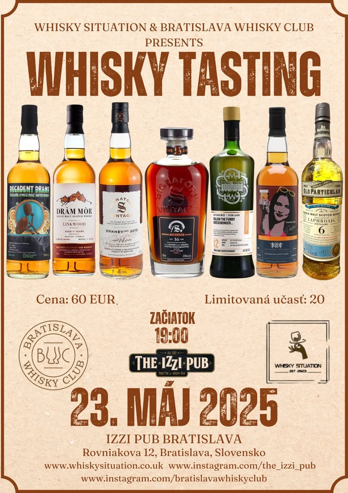 BWC + Whisky Situation whisky tasting