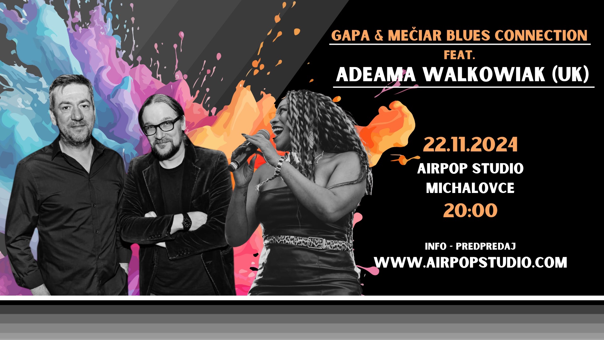 ADEAMA WALKOWIAK (UK) feat. GAPA & MEČIAR BLUES CONNECTION