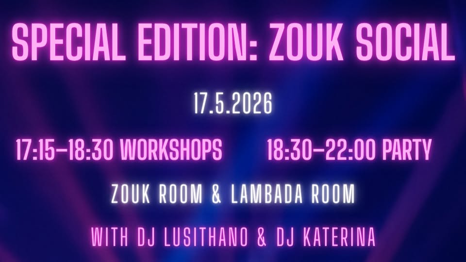 🪩SPECIAL EDITION ZOUK SOCIAL🪩
