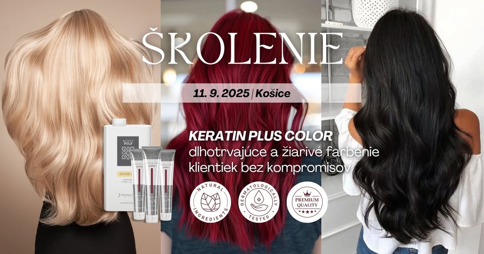 KADERNÍCKE ŠKOLENIE - Umenie dokonalého farbenia vlasov