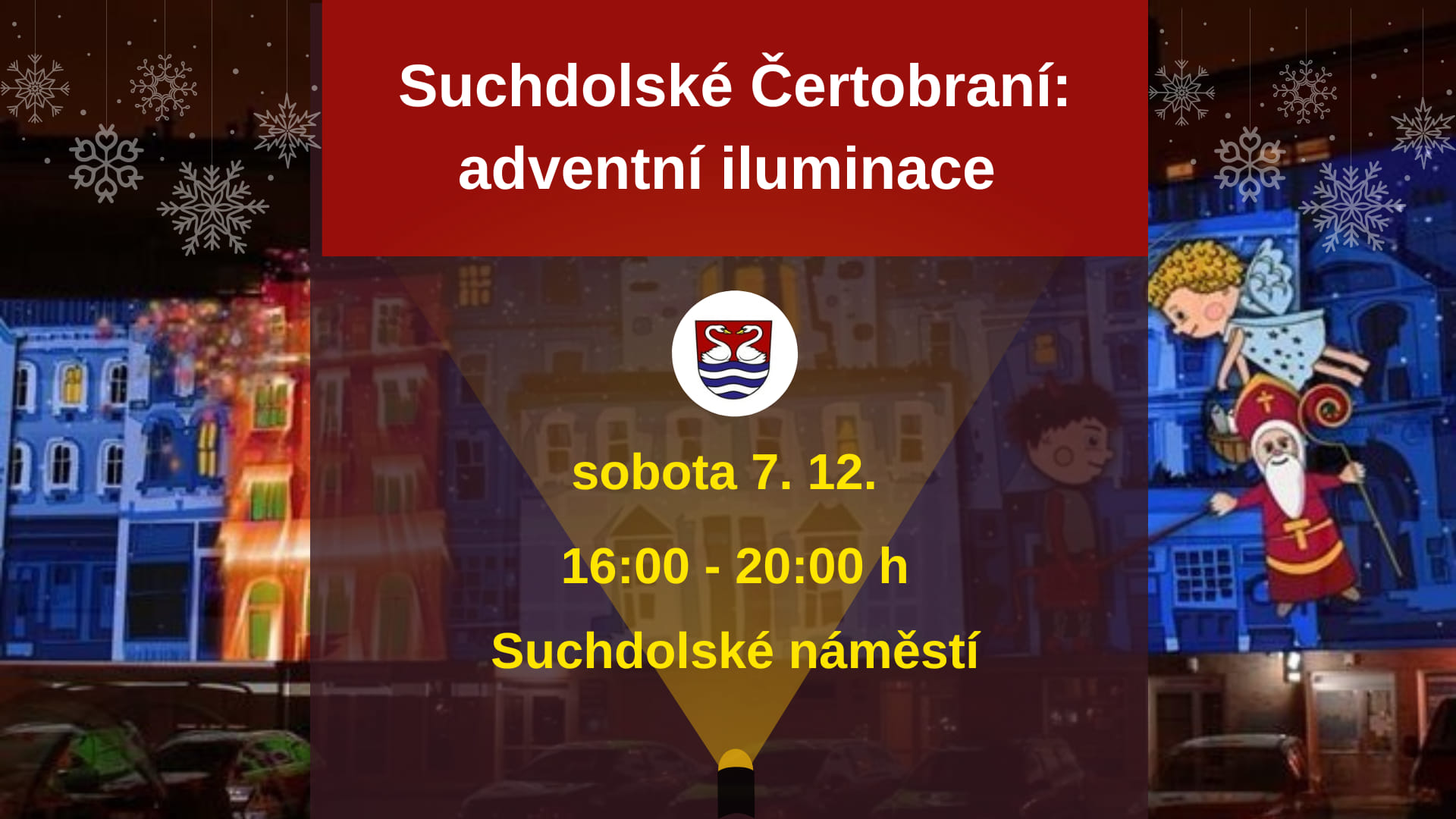 Suchdolské Čertobraní: adventní iluminace