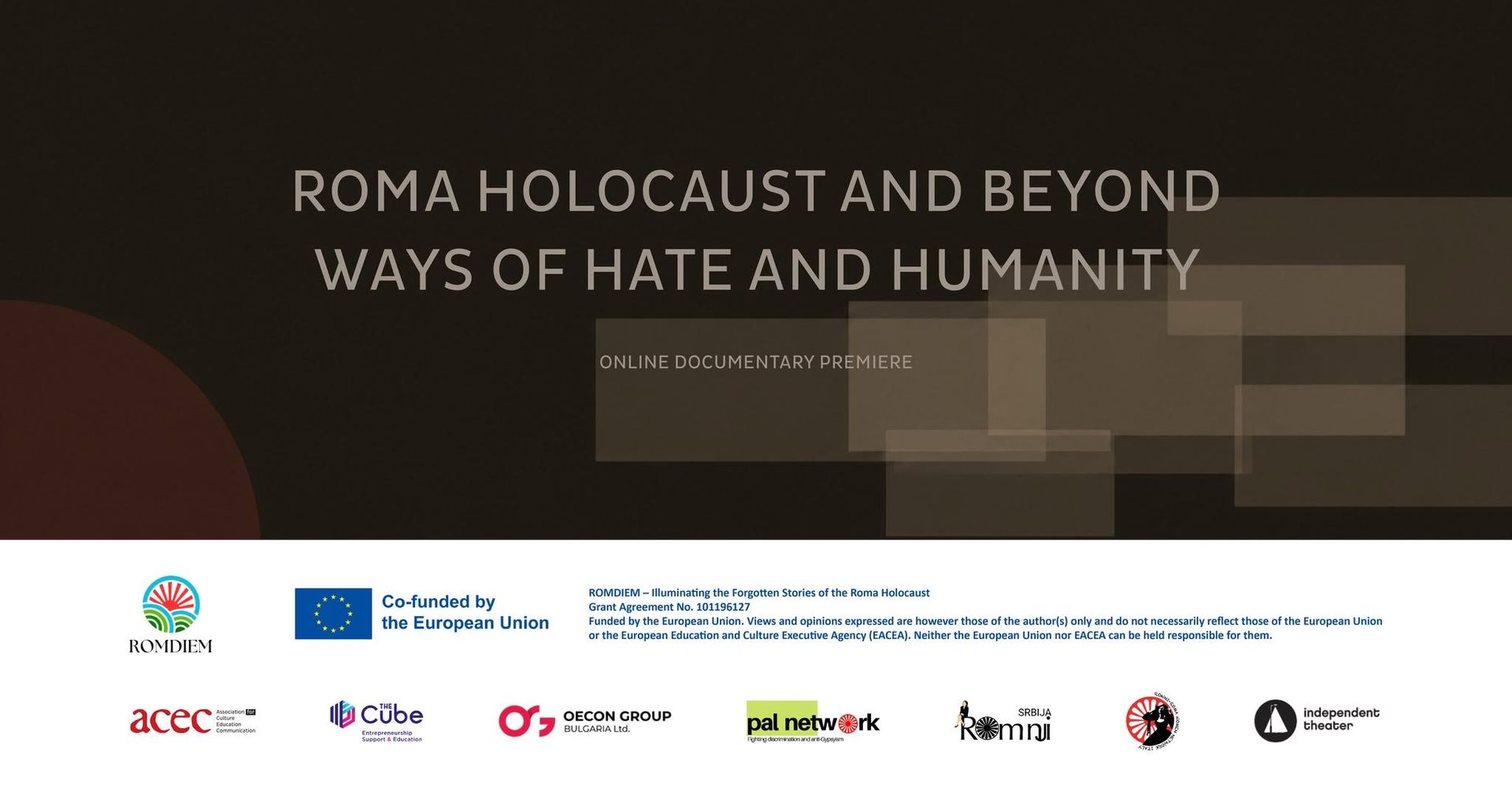 Online Premiere | Roma Holocaust and Beyond – Ways of Hate and Humanity