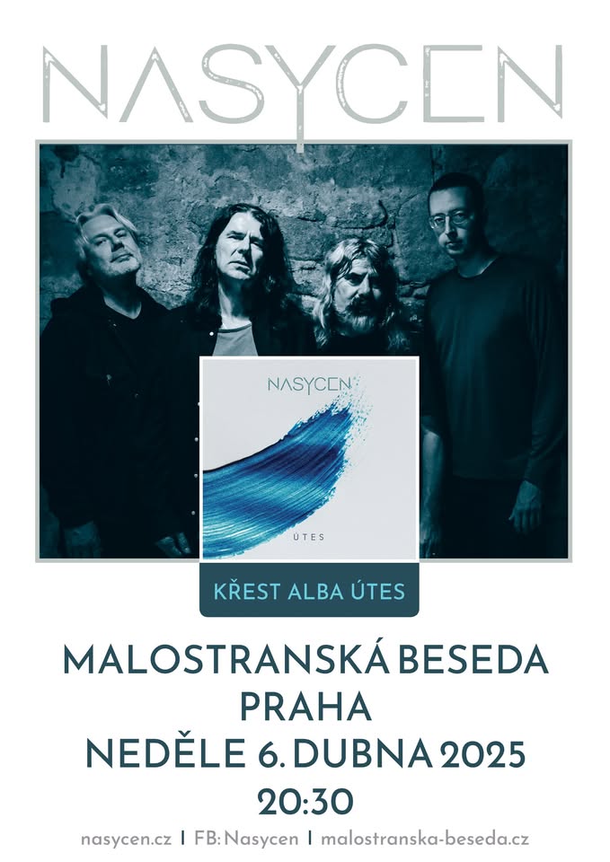 NASYCEN :: Křest alba ÚTES v Malostranské Besedě