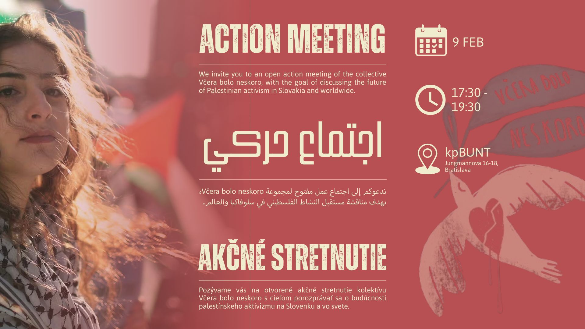 ⚠️ACTION MEETING FOR PALESTINE⚠️