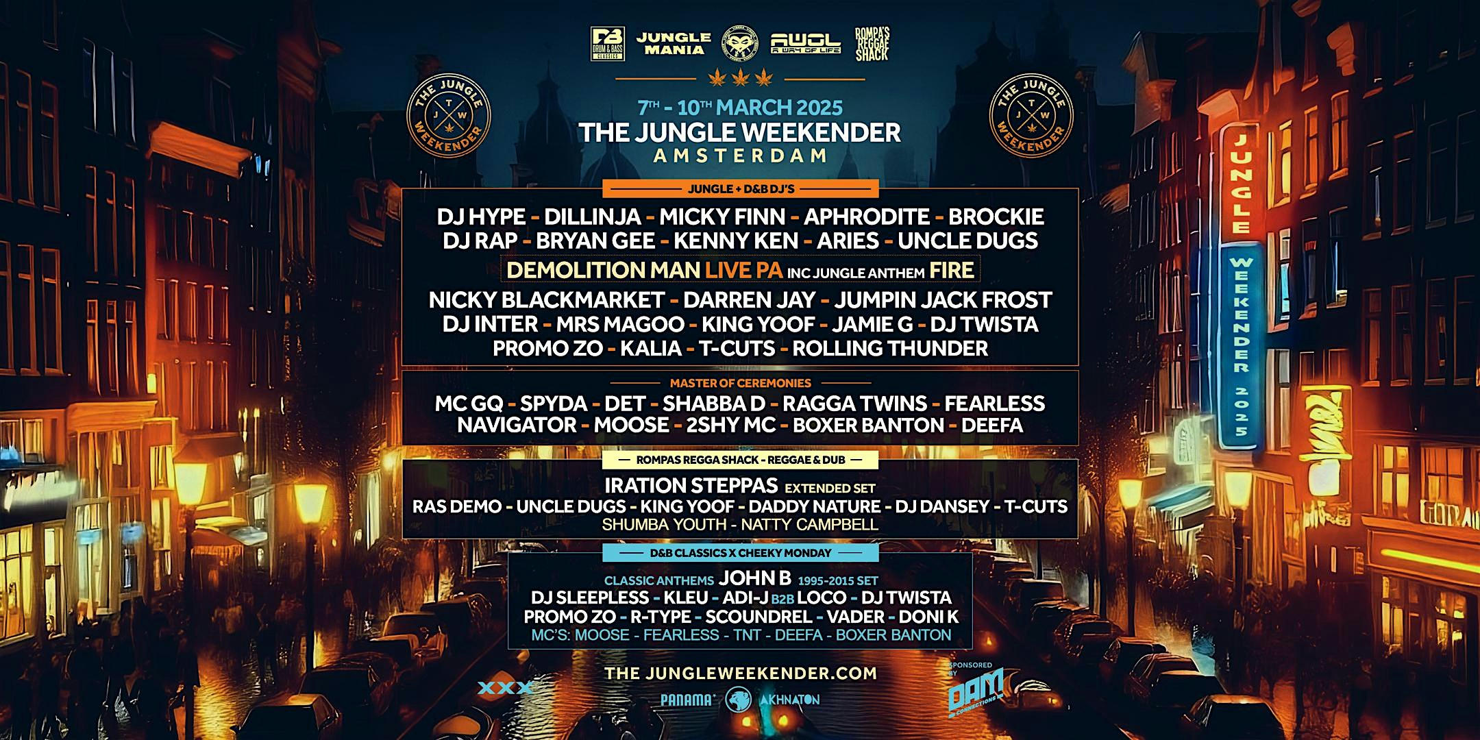 The Jungle Weekender 2025 - Amsterdam