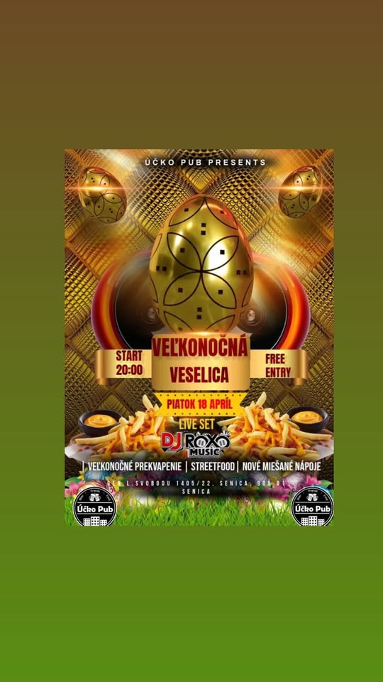 VEĽKONOČNÁ VESELICA 🌼🍹🍻🥃