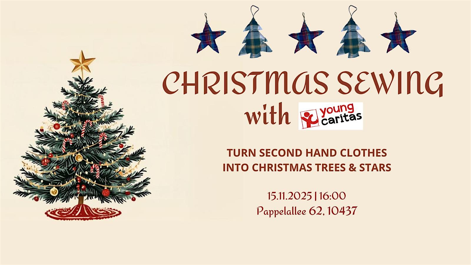 youngcaritas Berlin: Upcycling Workshop Weihnachtsnähen