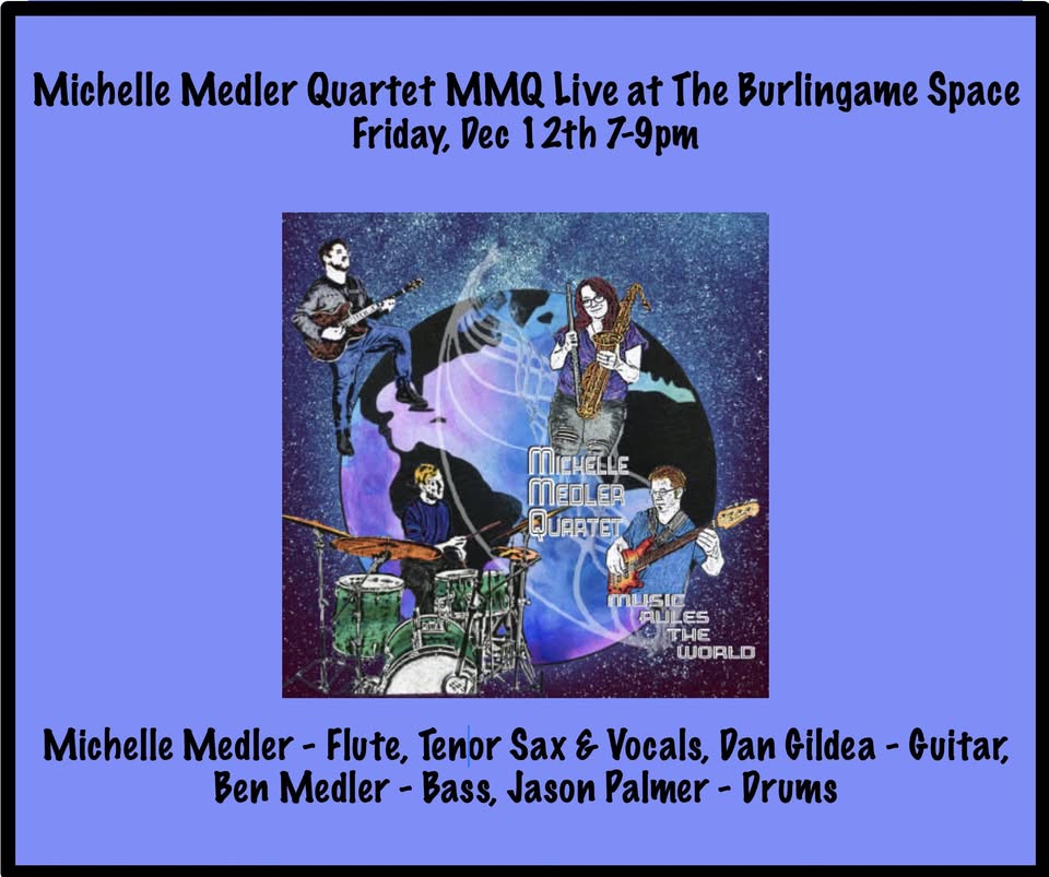 Michelle Medler Quartet MMQ - Music Rules the World at Bspace