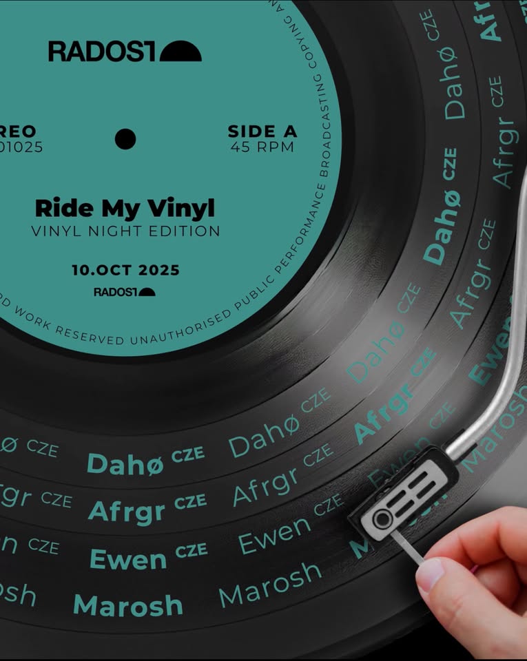 Ride My Vinyl 🎚️ Dahø + AFRGR + EWEN + Marosh
