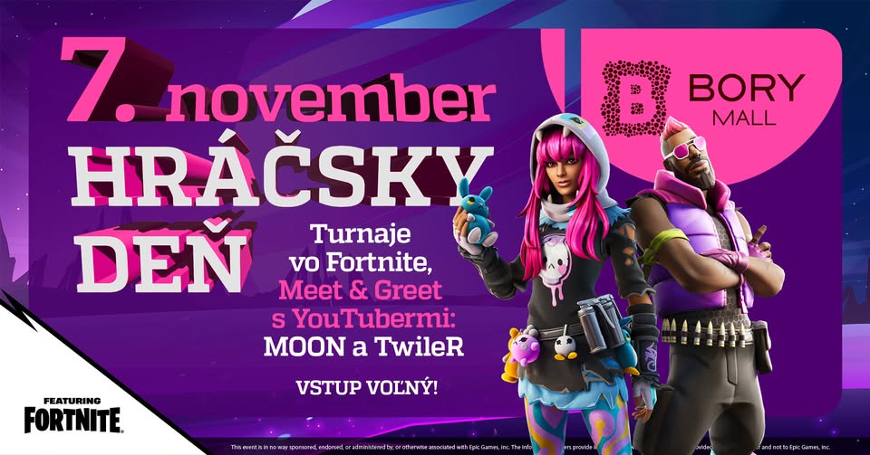Hráčsky deň v Bory Mall