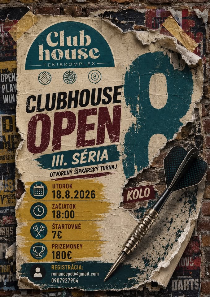 CLUBHOUSE OPEN 8.kolo III.séria