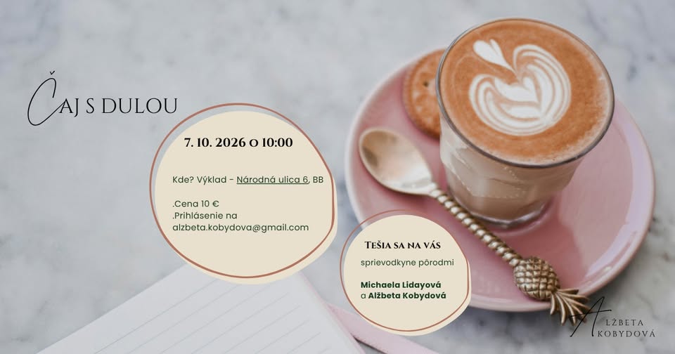 ČAJ S DULOU - 7.október