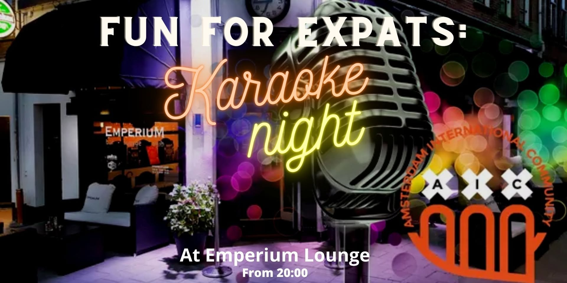 Fun for expats: Karaoke night 🎤🎶