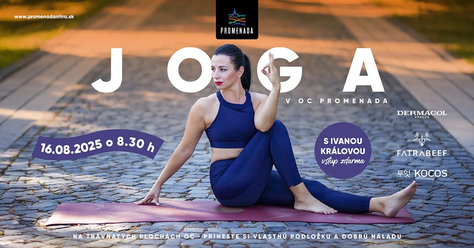 🧘‍♀️ JOGA S IVANOU KRÁLOVOU v OC PROMENADA
