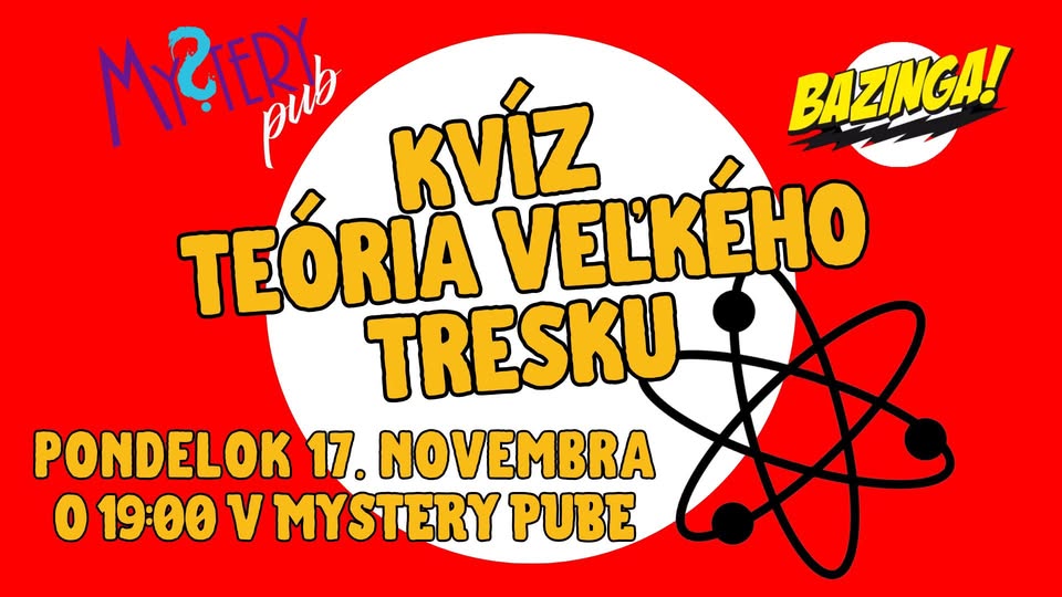 Mystery Kvíz Teória veľkého tresku