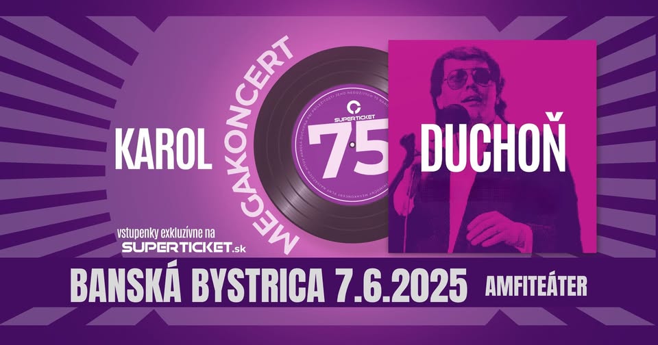 KAROL DUCHOŇ - BANSKÁ BYSTRICA Koncertné turné
