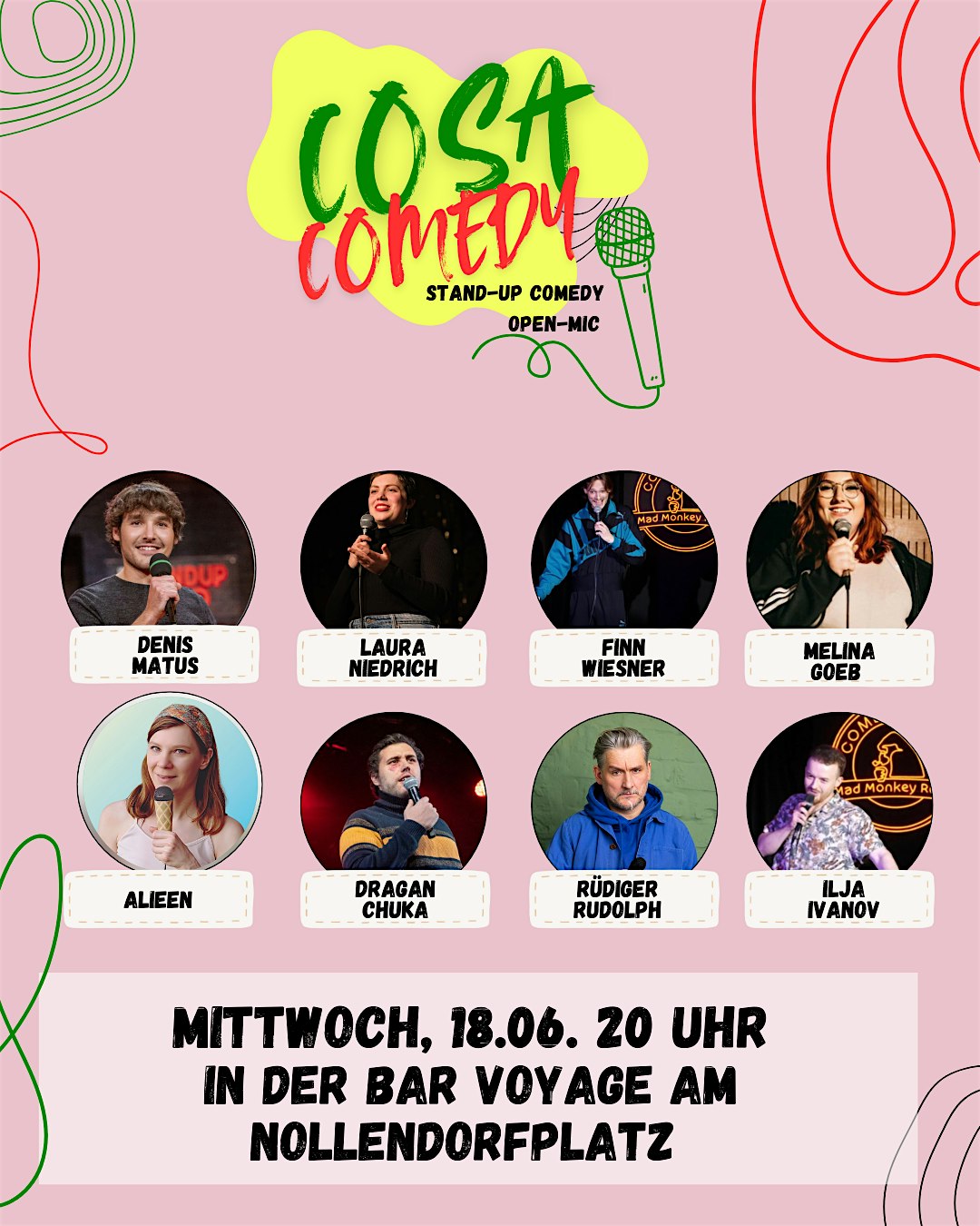 Cosa Comedy Neukölln in der B-Lage