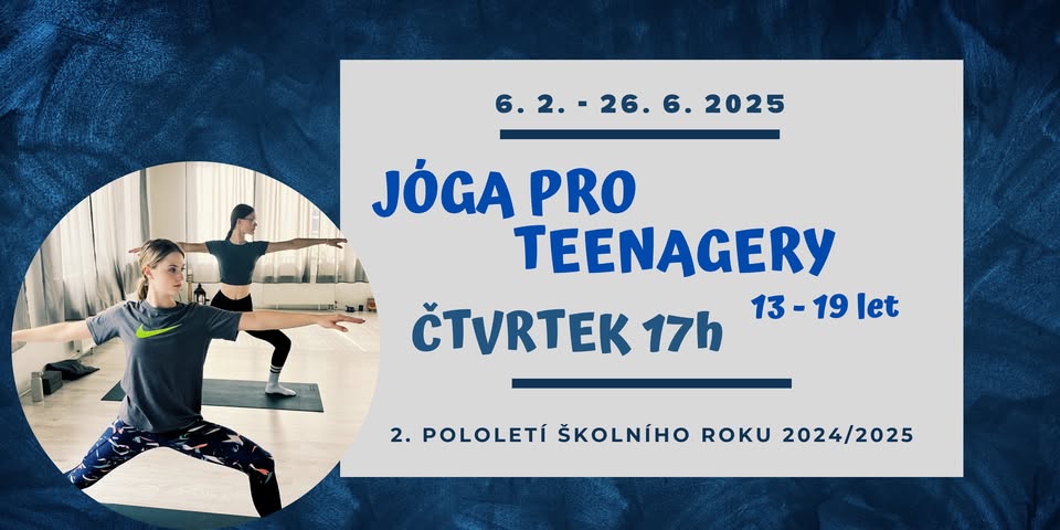Jóga pro teenagery (cca 13 - 19 let)