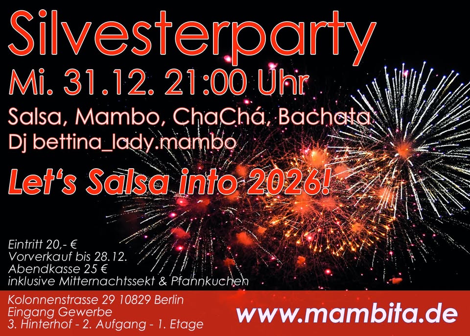 Salsa Silvesterparty