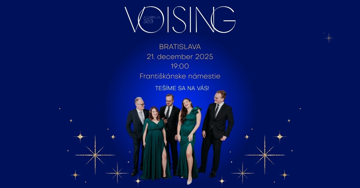 VOISING Vianočný koncert - Bratislava