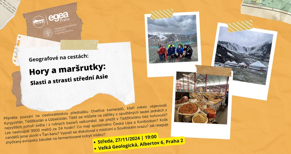Geografové na cestách: Hory a maršrutky: Slasti a strasti střední Asie