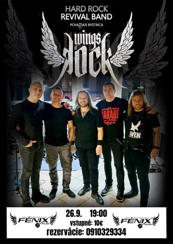 Wings of Rock opäť u nás