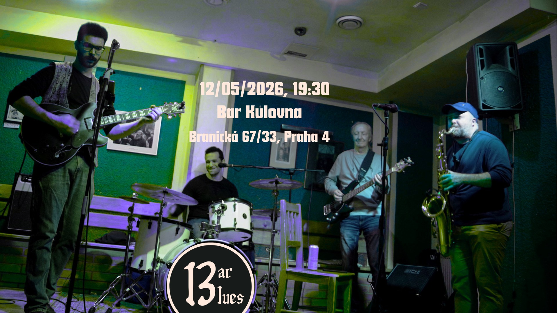 13-Bar Blues quartet | @Bar Kulovna