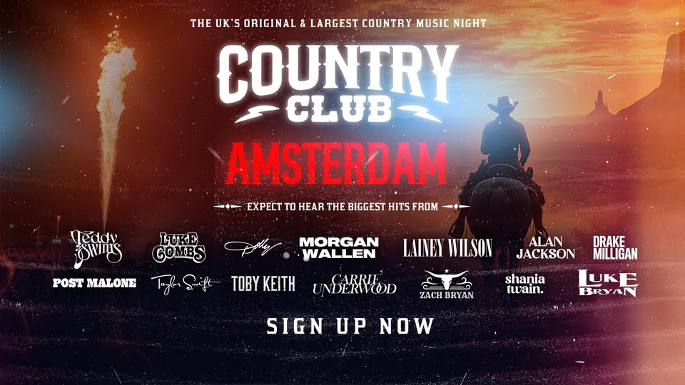 Indoor Country Music Festival comes to Amsterdam (under 50 Tickets Remain)