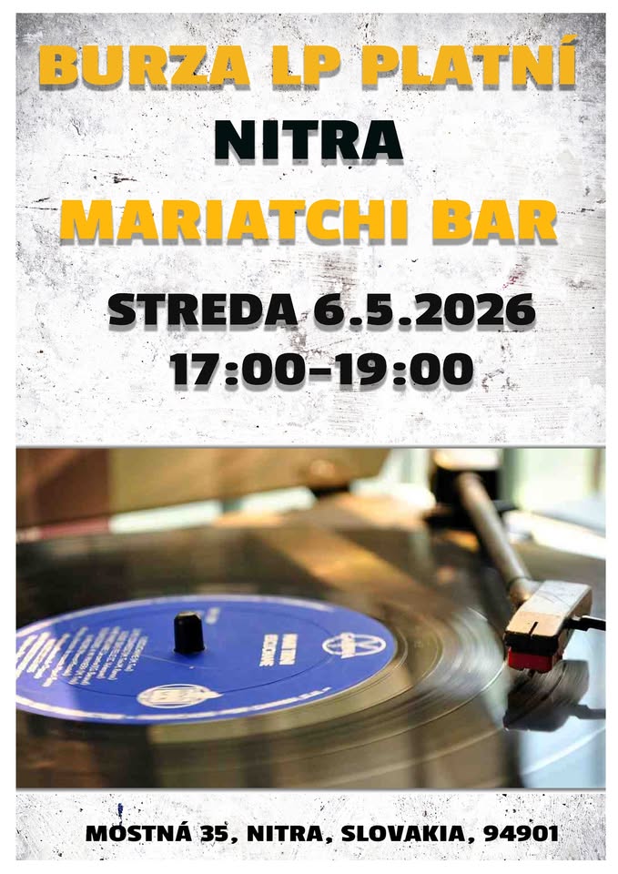 Burza LP platní v Nitre