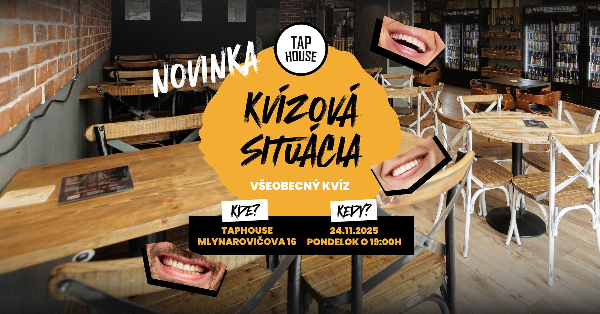 🤩😁 TAPHOUSE KVÍZOVÁ SITUÁCIA