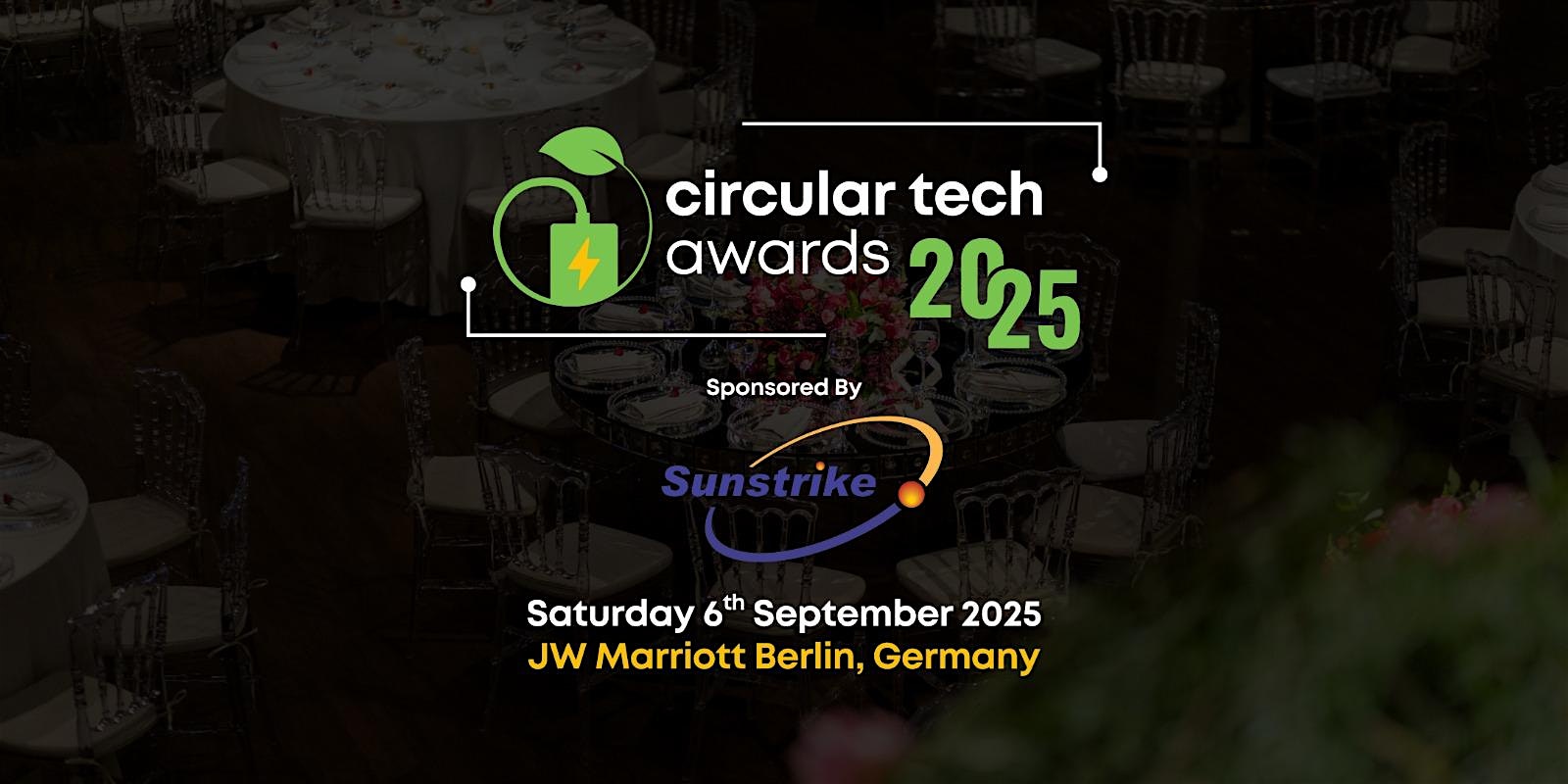 Circular Tech Awards 2025