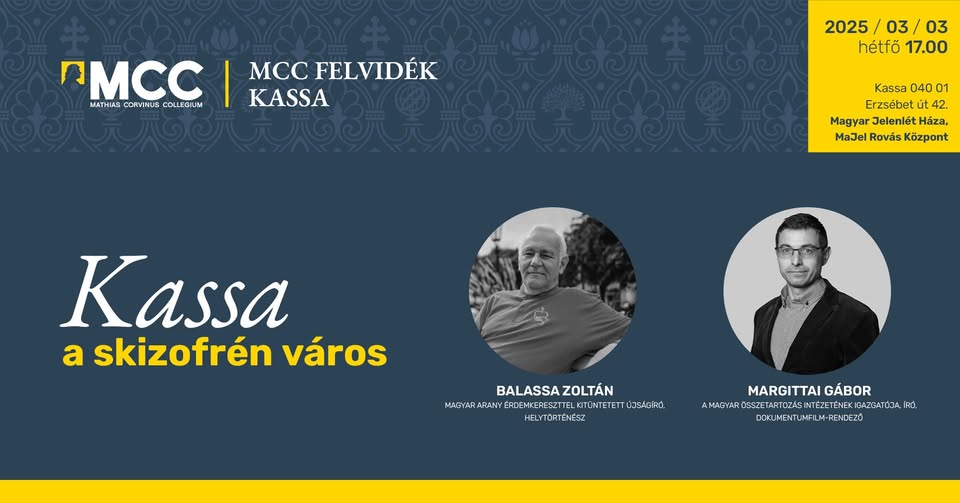 Kassa, a skizofrén város - filmvetítés és beszélgetőest